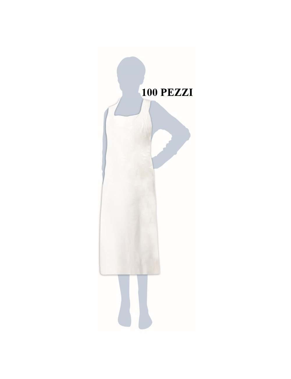 GREMBIULE DEFENDER BIANCO 11 WALKING 100 PEZZI