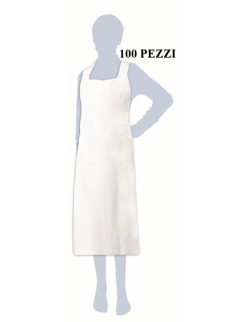 GREMBIULE DEFENDER BIANCO 11 WALKING 100 PEZZI