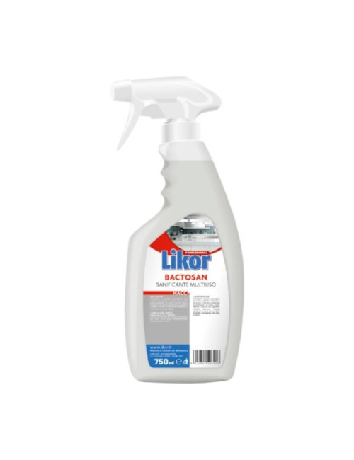 LIKOR BACTOSAN 750 ML DET. ALCOLICO MULTIUSO