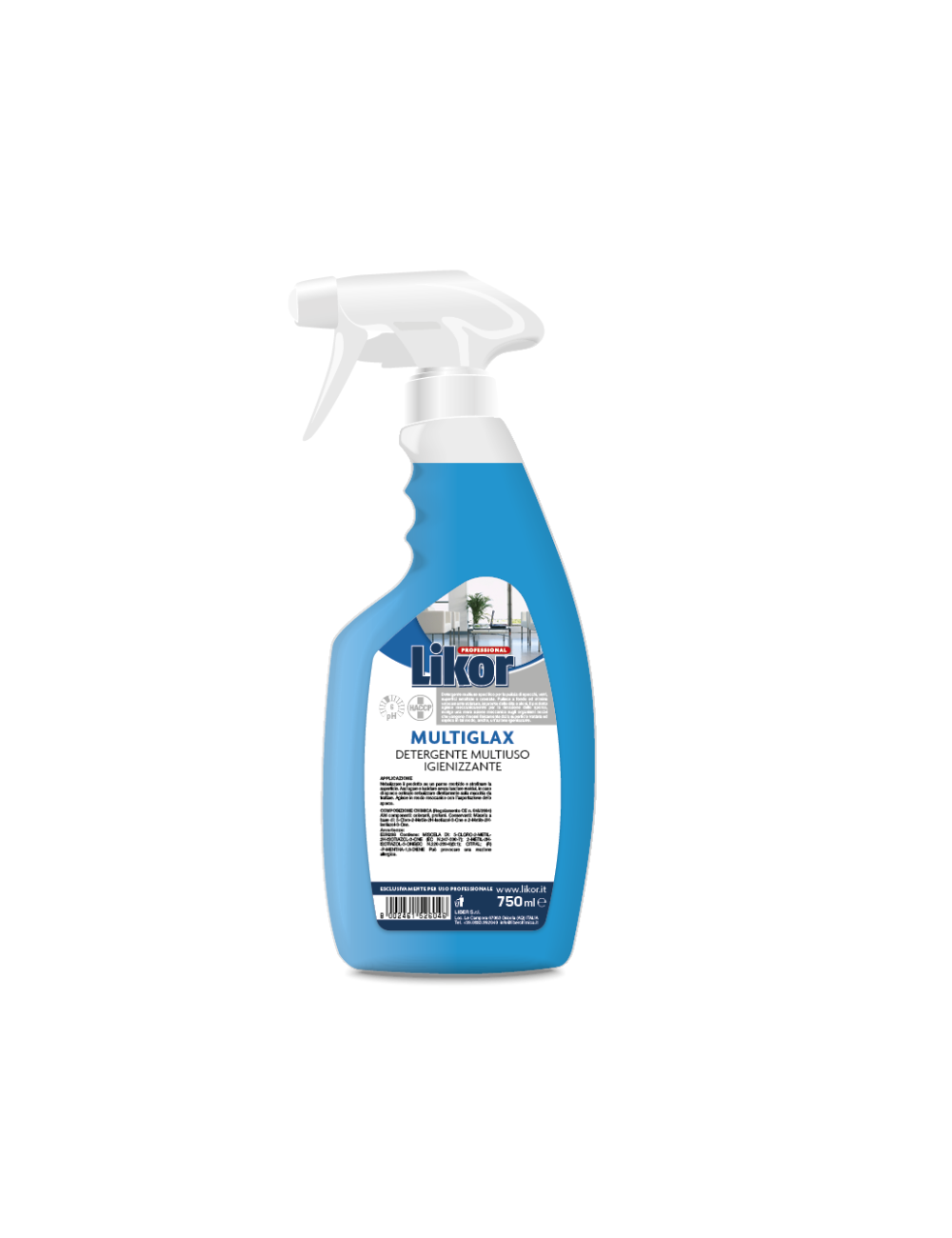 LIKOR MULTIGLAX IGIENIZZANTE MULTIUSO 750 ML