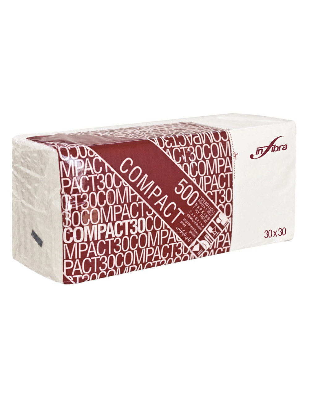 TOVAGLIOLI INFIORE 30X30 1VELO COMPACT 500 PEZZI