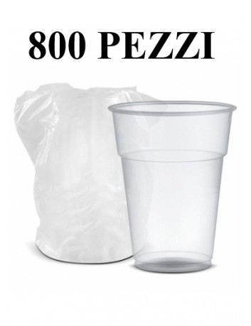 BICCHIERI 250 R-PET IMBUSTATO SINGOLARMENTE