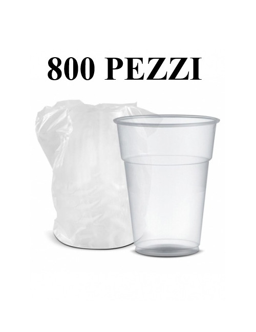 BICCHIERI 250 R-PET IMBUSTATO SINGOLARMENTE