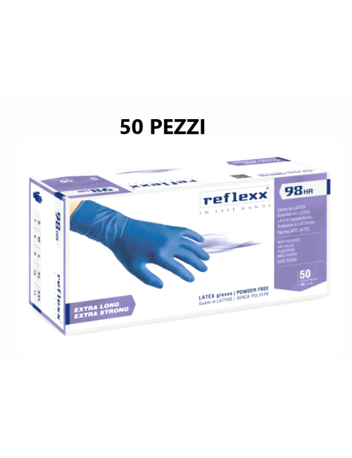 GUANTI LATTICE REFLEX 98 HR PEZZI 50 SENZA POLVERE