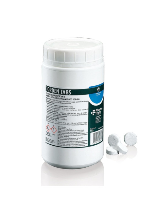 TORBEN TABS 1 KG PASTIGLIE CLORO EFFERVESCENTI