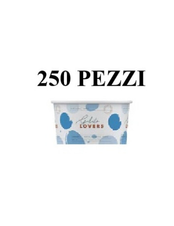 COPPETTA GELATO 80CC BUBBLE 250 PEZZI